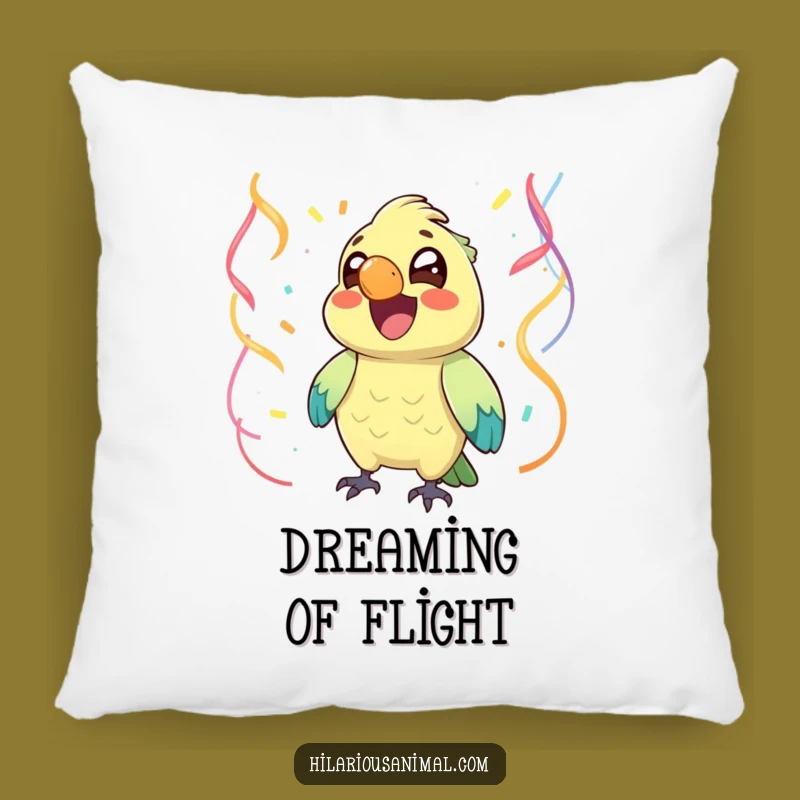 Funny Chuckling Parrot Pillow: Comfy Parrot Cushion for Festive Giggles, Ultimate Funny Gift